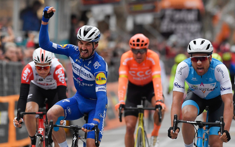 ALAPHILIPPE-sprint gewonnen