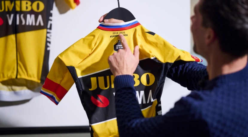 Primož Roglič's speciale nieuwe teamuniform