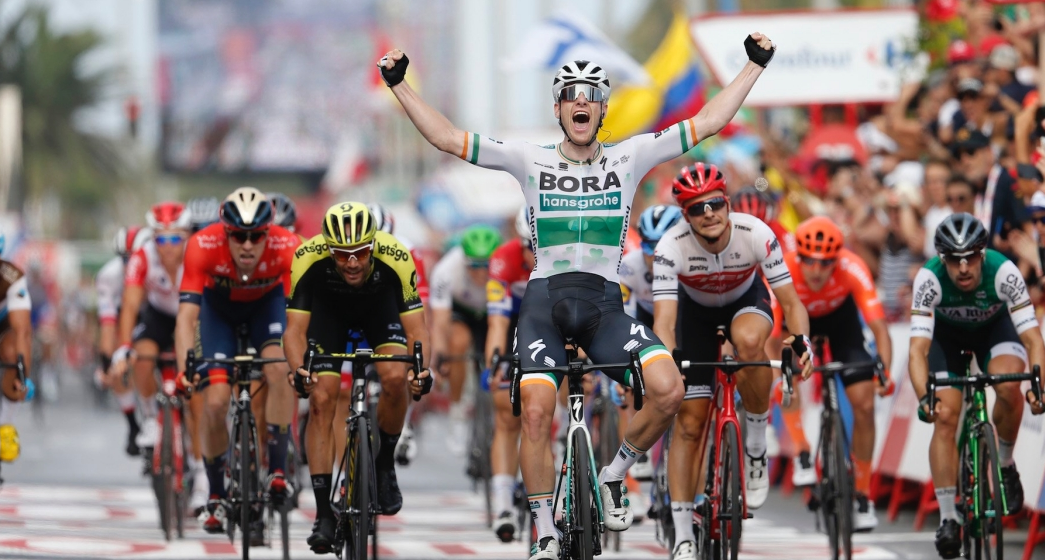 Sam Bennett wint de derde etappe van de Ronde van Spanje